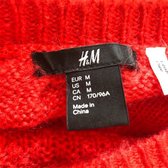 🔹2/$30🔹 Red Cozy Knit Sweater - Picture 3 of 5